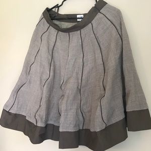 Brown Edme and Esyllte by Anthropologie Skirt